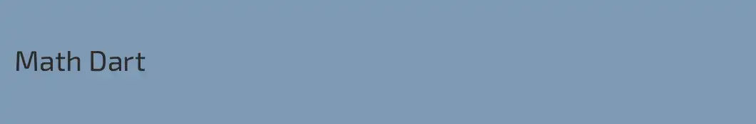 Math Dart